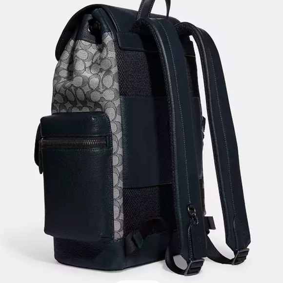 Coach Sprint Backpack In Signature Jacquard - Picture 3 of 10